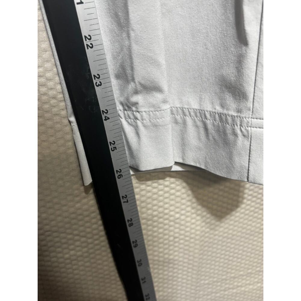Athleta‎ Tribeca Pants Womens 10 Khaki Utility Crop Featherweight Stretch - Picture 8 of 11